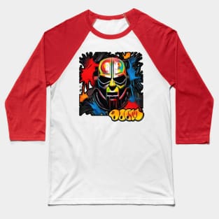 mf doom mask : water paint abstract design Baseball T-Shirt